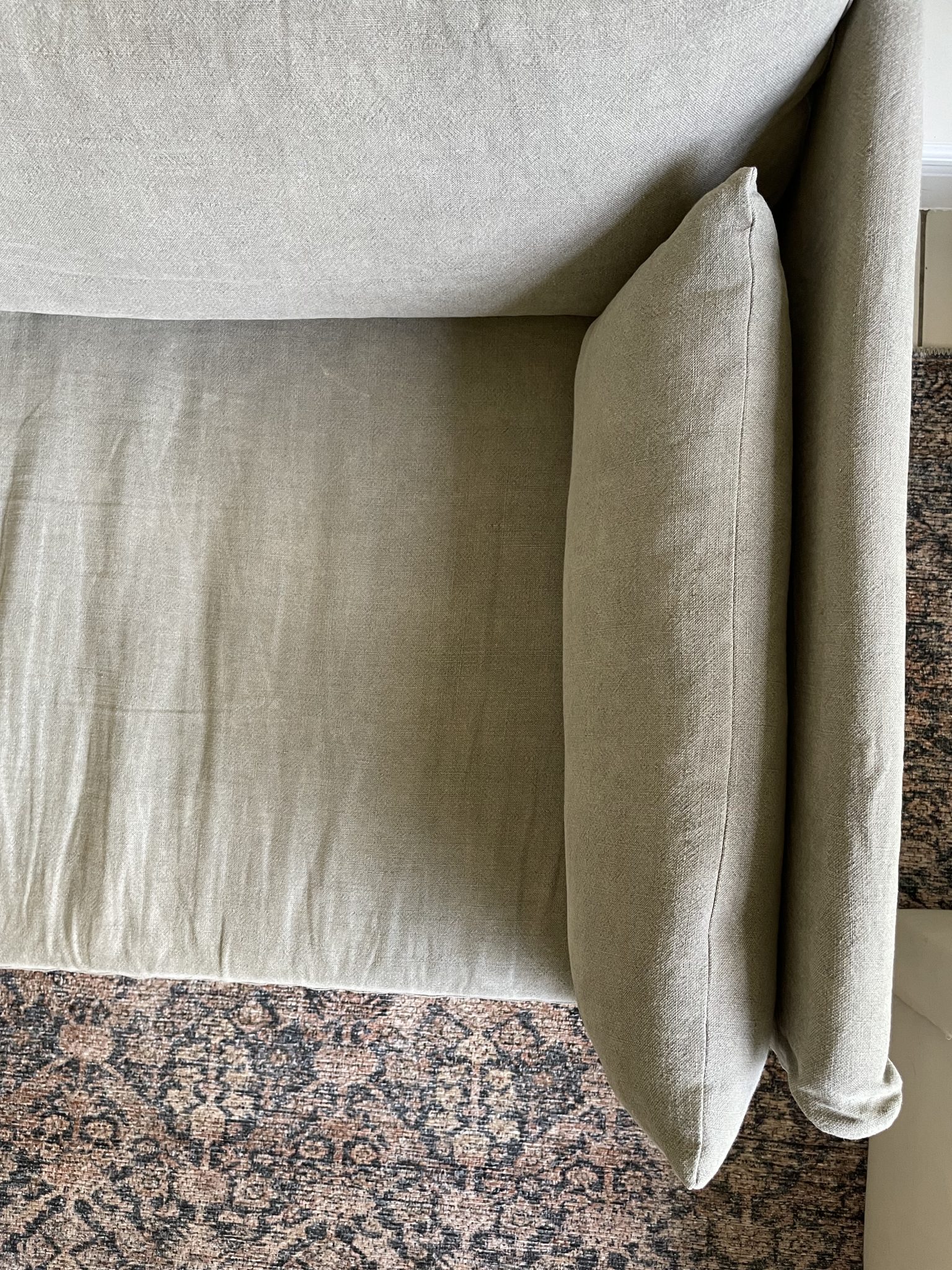 Sixpenny Gabriel Sofa Review - gold coast canvas